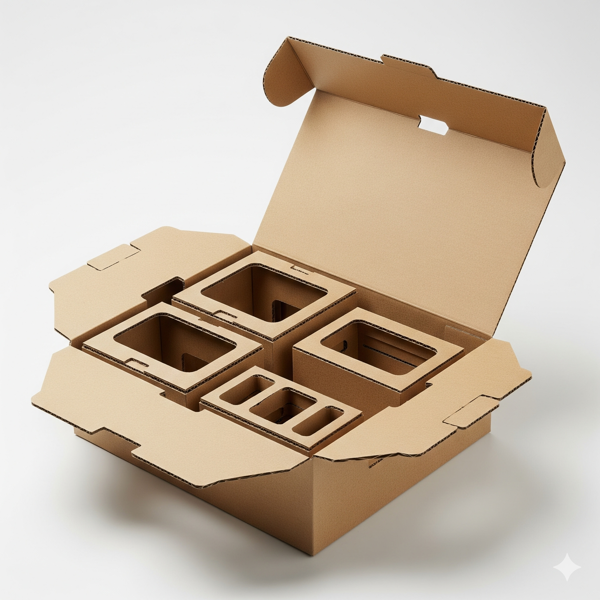 Die-Cut Box with Custom Inserts